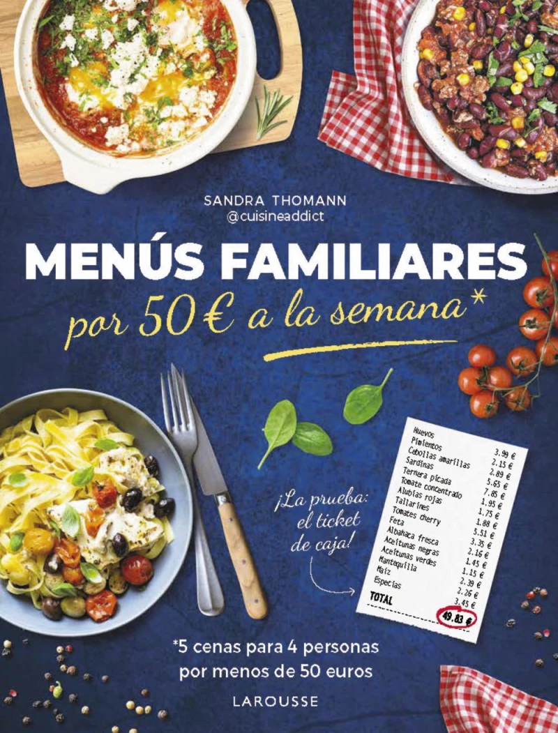 Portada: Menús familiares por 50 euros a la semana