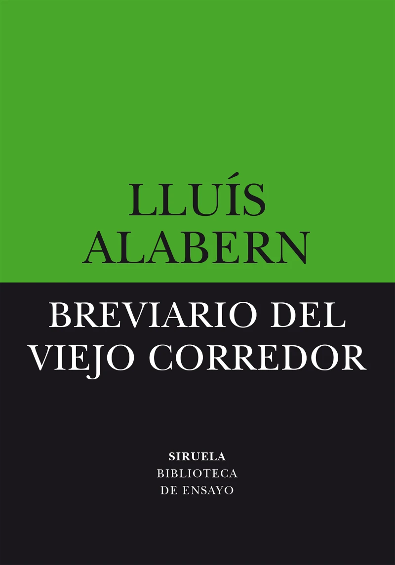 Portada: Breviario del viejo corredor