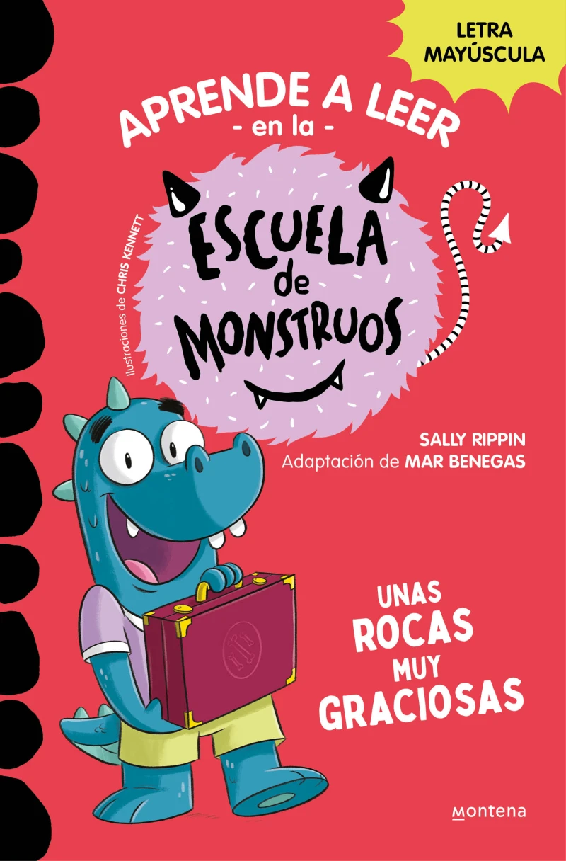 Portada: Aprender a leer en la Escuela de Monstruos 16 - Unas rocas muy graciosas