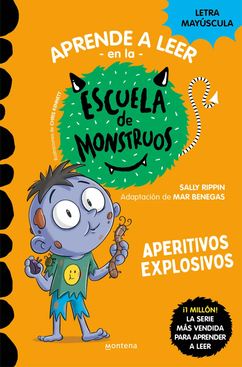 Portada: Aprender a leer en la Escuela de Monstruos 19 - Aperitivos explosivos