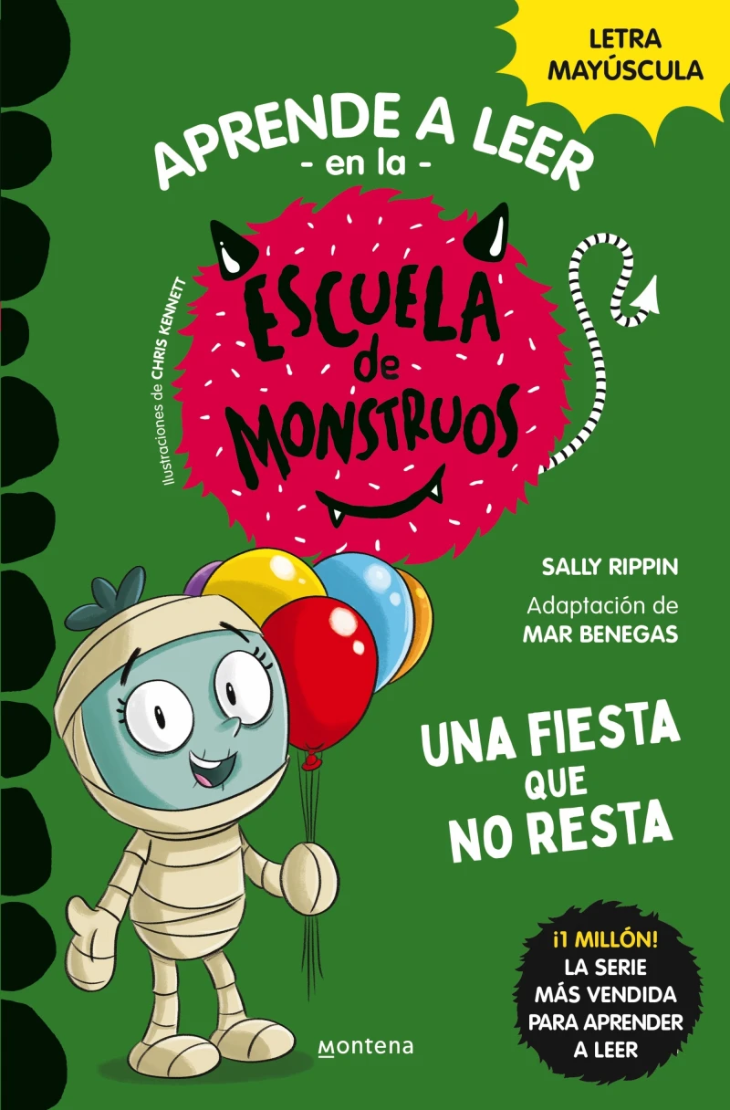 Portada: Aprender a leer en la Escuela de Monstruos 20 - Una fiesta que no resta