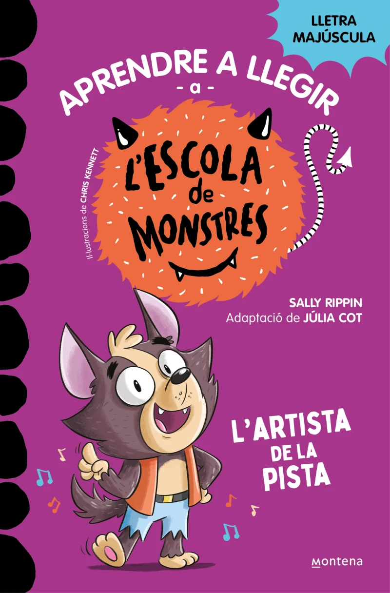 Portada: Aprendre a llegir a l'Escola de Monstres 13 - L'artista de la pista
