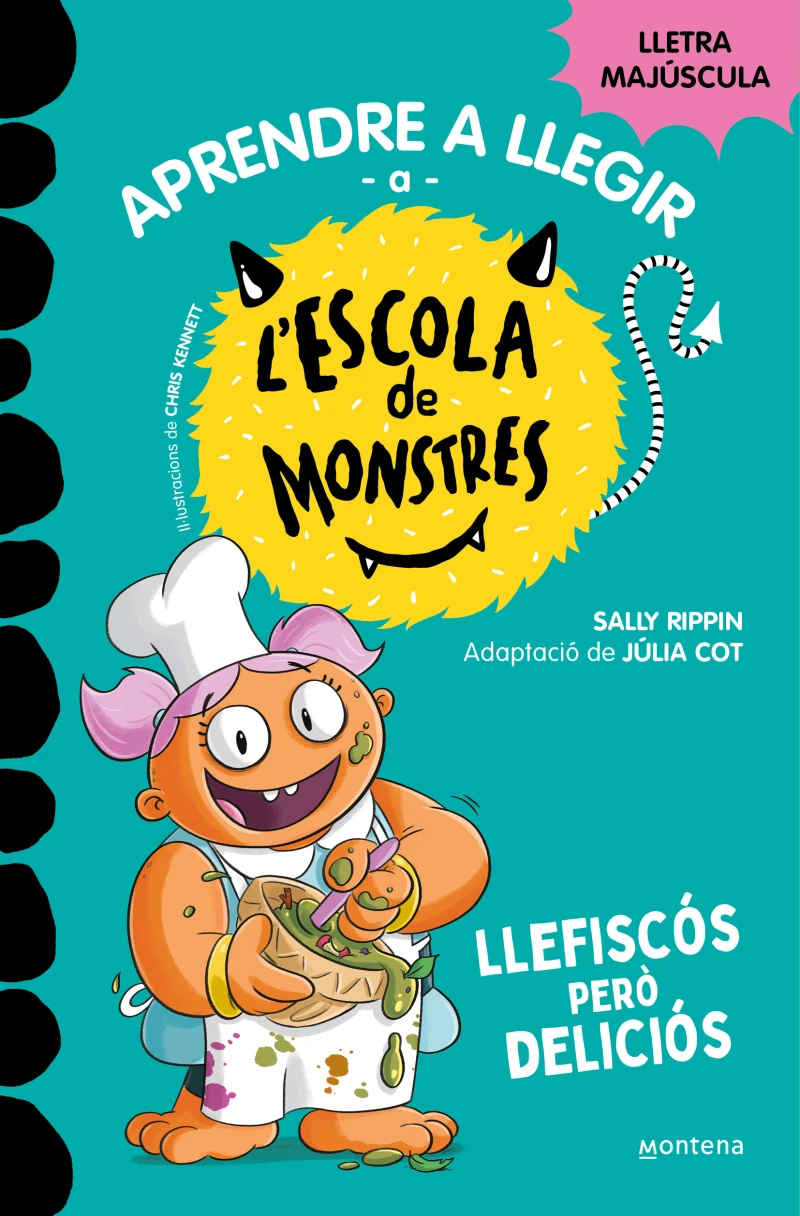 Portada: Aprendre a llegir a l'Escola de Monstres 14 - Llefiscós però deliciós