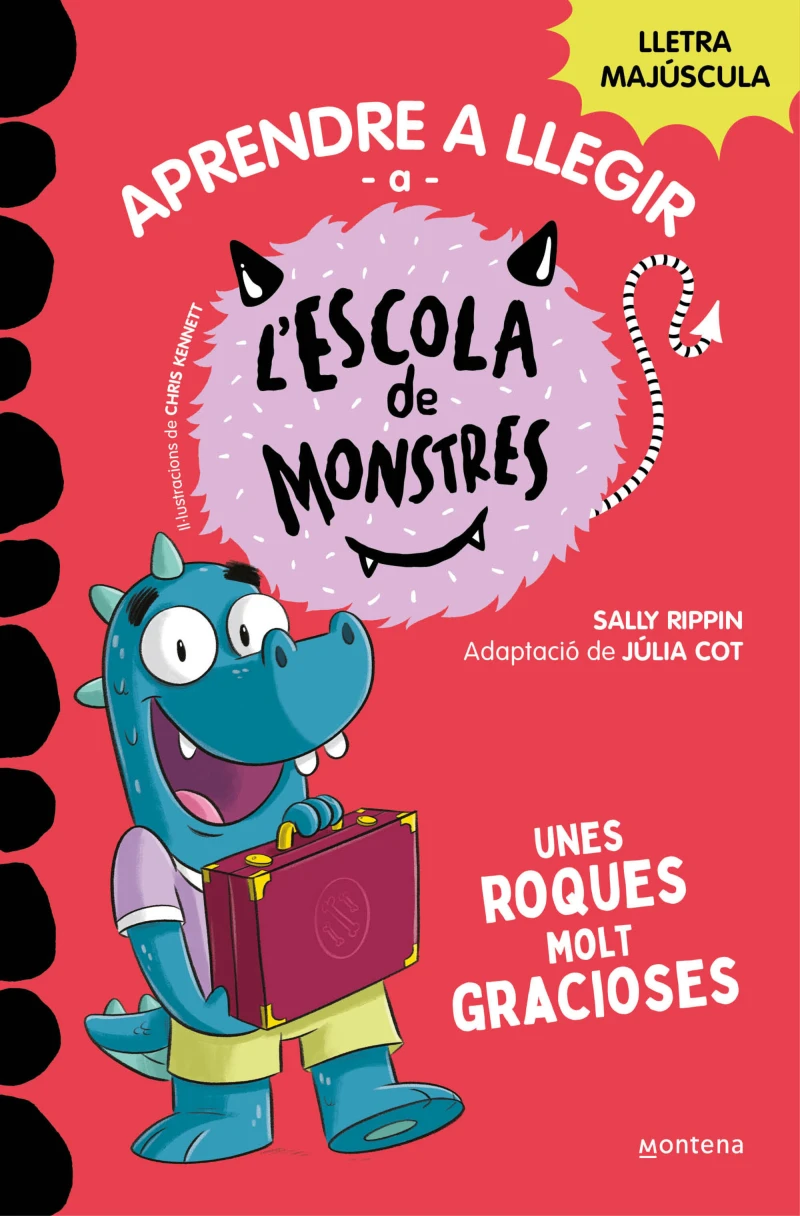 Portada: Aprendre a llegir a l'Escola de Monstres 16 - Unes roques molt gracioses