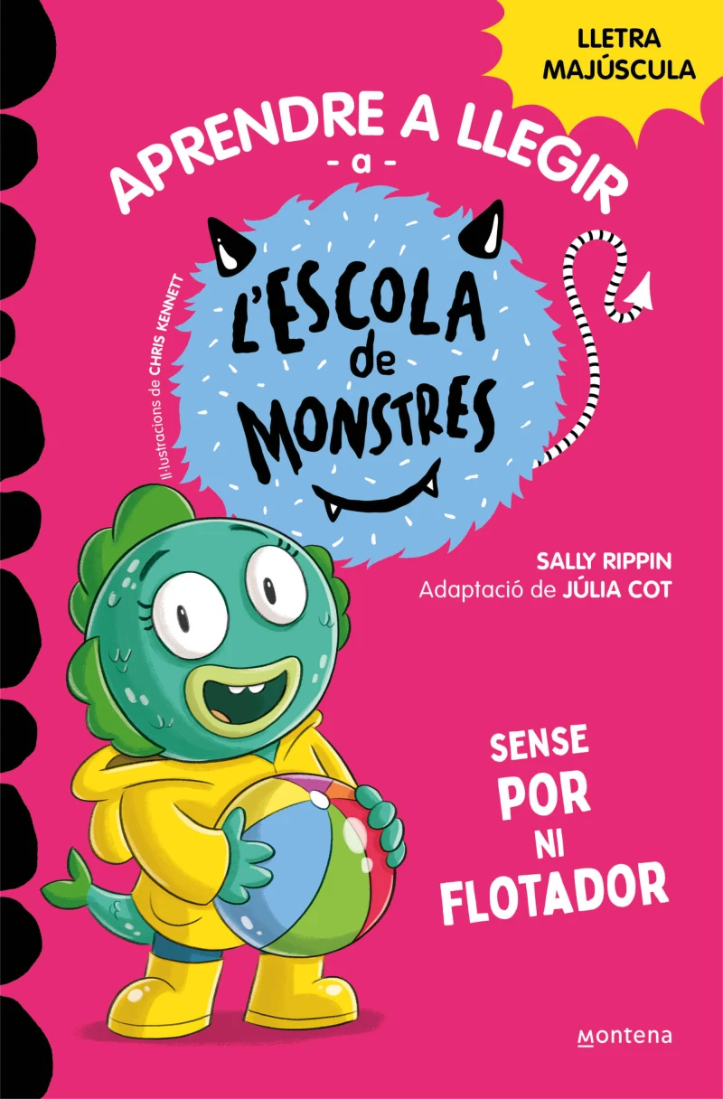 Portada: Aprendre a llegir a l'Escola de Monstres 18 - Sense por ni flotador