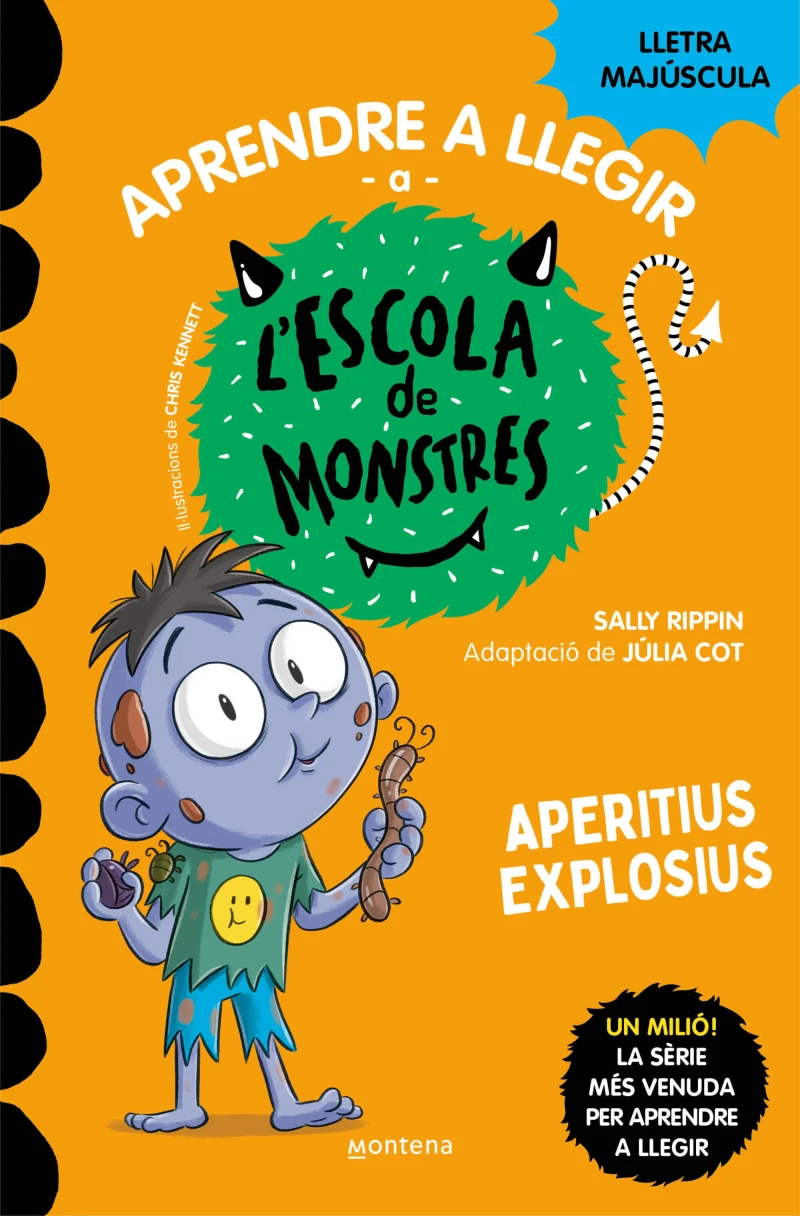 Portada: Aprendre a llegir a l'Escola de Monstres 19 - Aperitius explosius