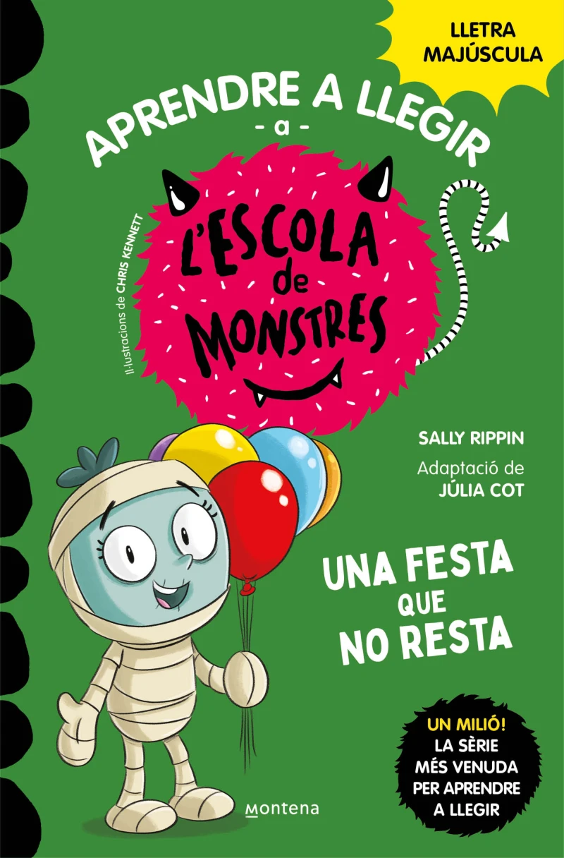 Portada: Aprendre a llegir a l'Escola de Monstres 20 - Una festa que no resta