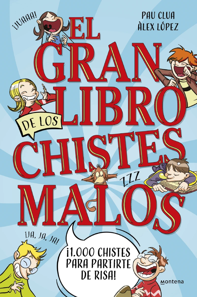 Portada: El gran libro de los chistes malos