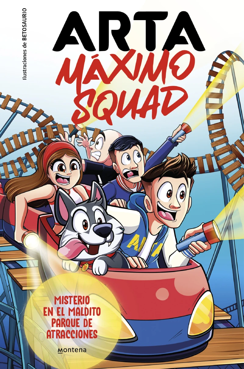 Portada: Arta Máximo Squad 3 - Misterio en el maldito parque de atracciones