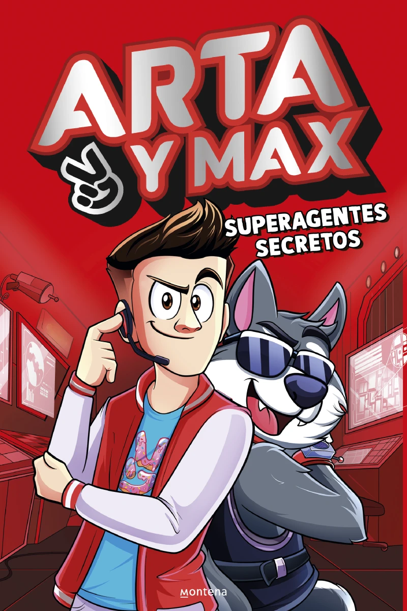 Portada: Arta y Max - Superagentes secretos