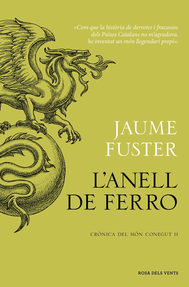 Portada: L'Anell de Ferro (Crònica del Món Conegut II)