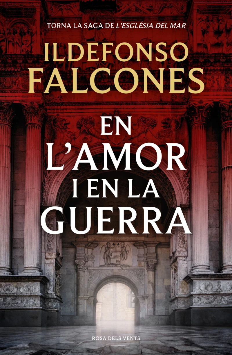 Portada: En l'amor i en la guerra (L'església del mar 3)