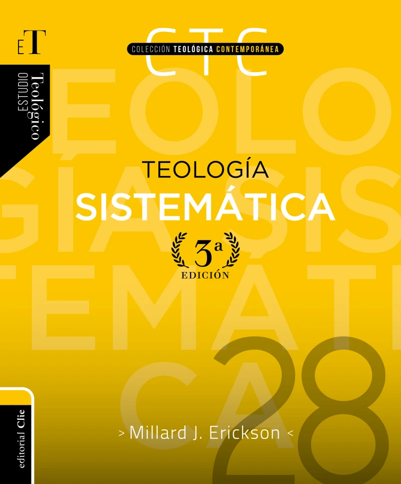 Portada: Teología sistemática 3ra edición