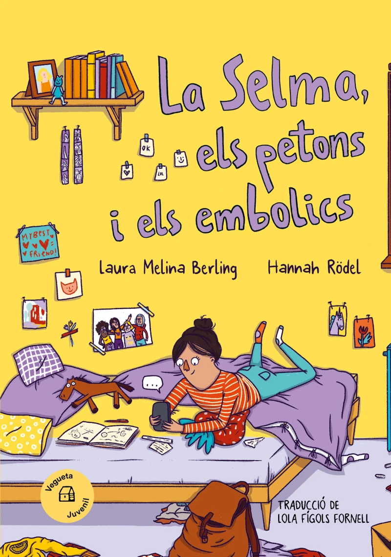 Portada: La Selma, els petons i els embolics