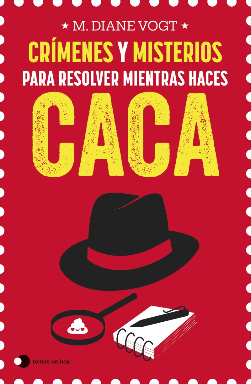 Portada: Crímenes y misterios para resolver mientras haces caca