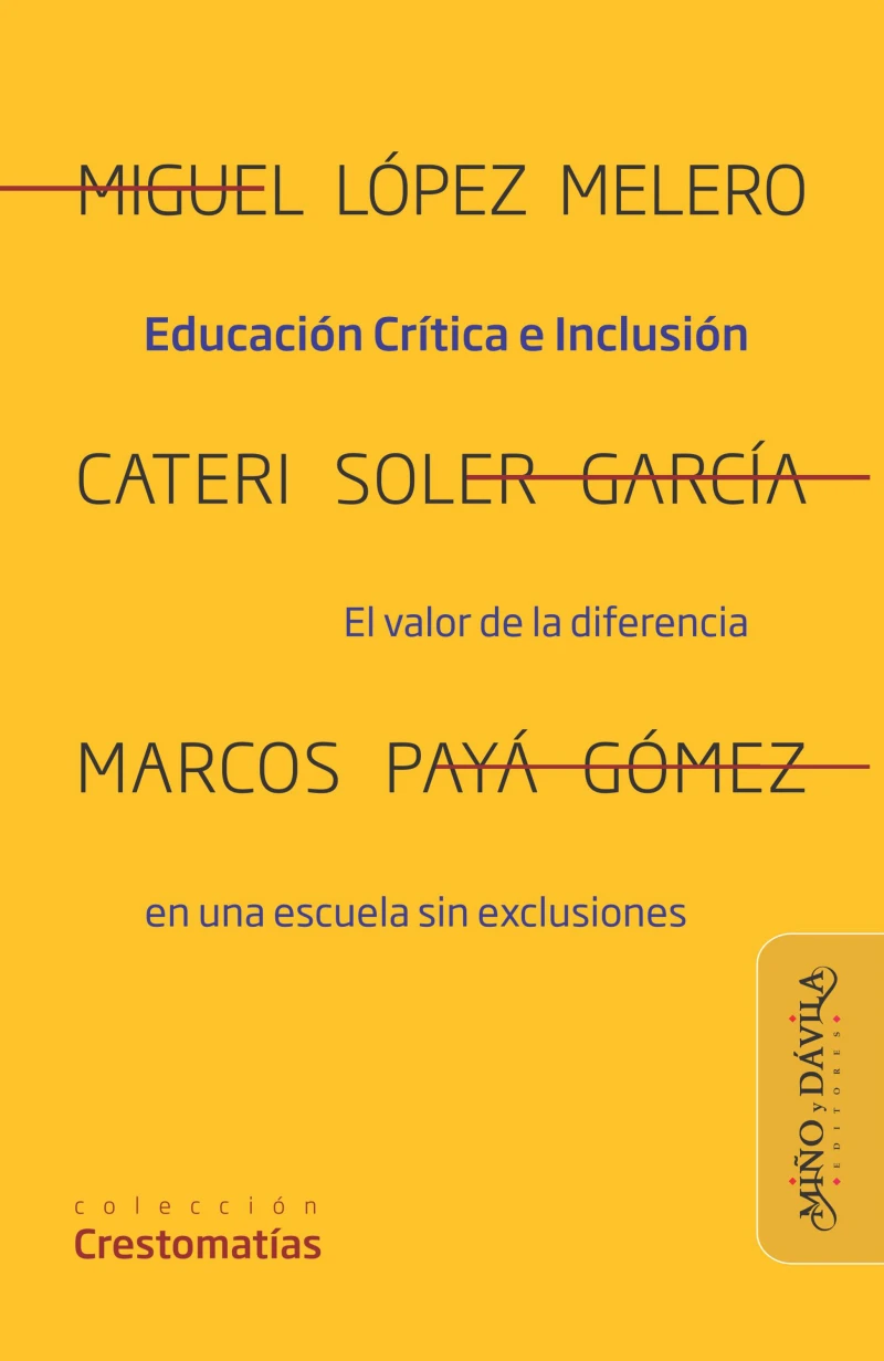 Portada: Educación Crítica e Inclusión