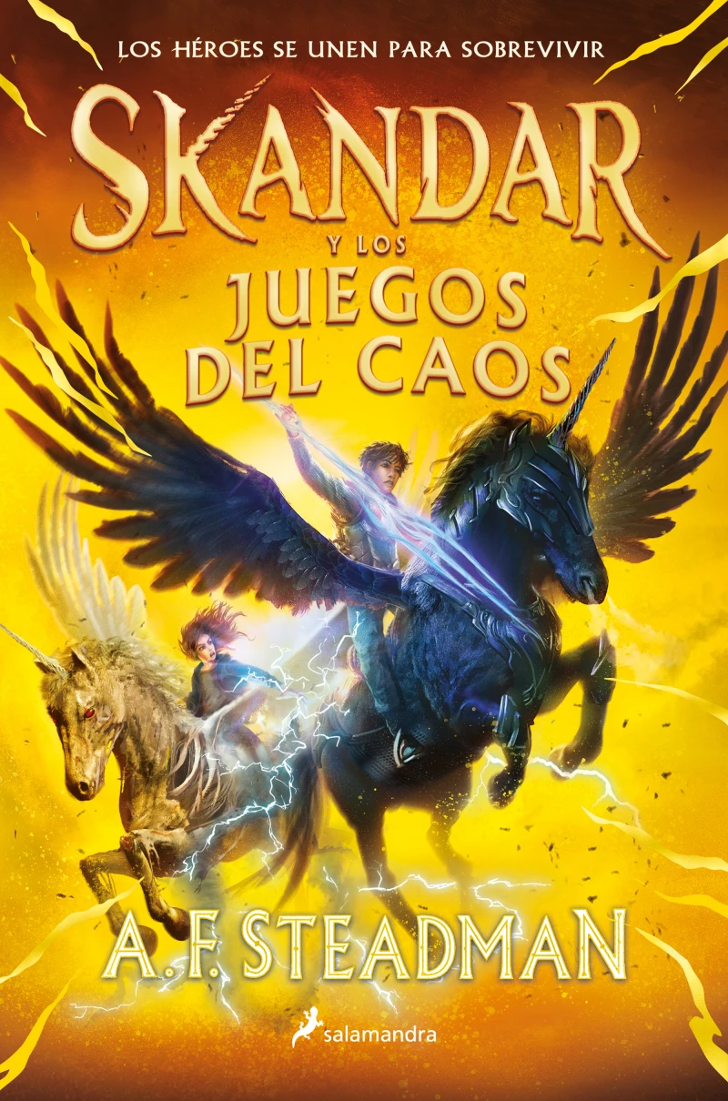 Portada: Skandar y los Juegos del Caos (Skandar 3)