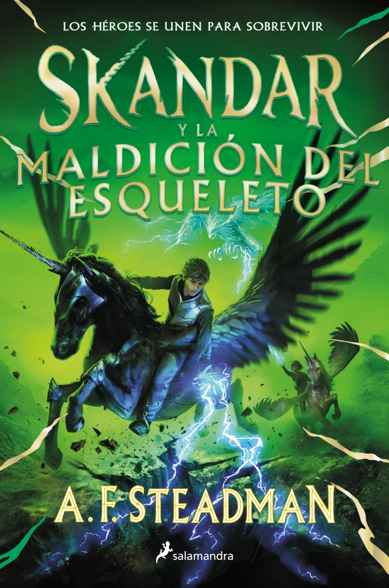 Portada: Skandar y la maldición del esqueleto (Skandar 4)