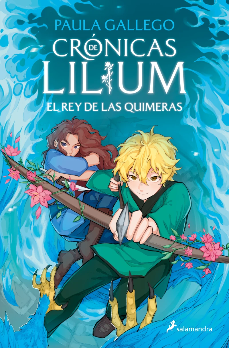 Portada: El rey de las quimeras (Crónicas de Lilium 2)