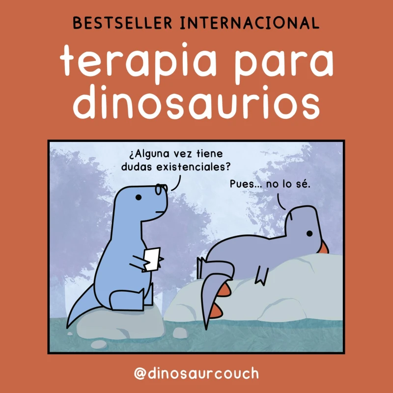 Portada: Terapia para dinosaurios