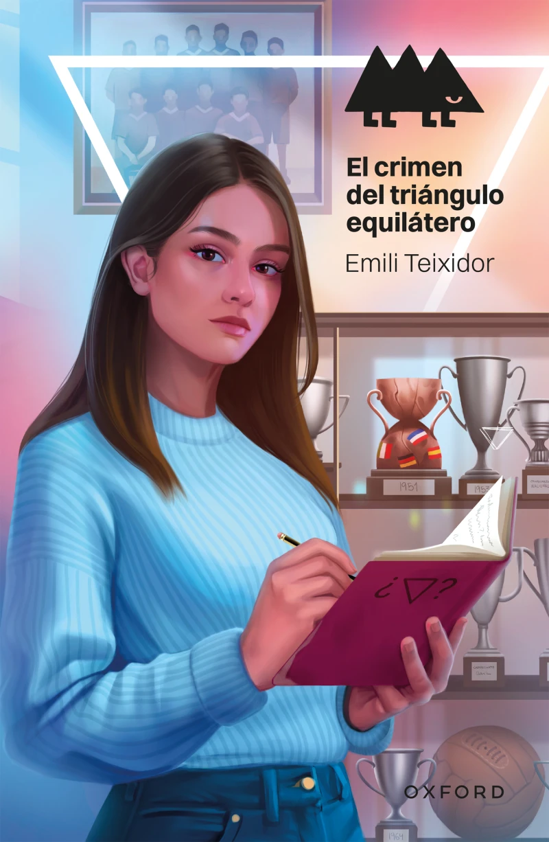 Portada: El crimen del triángulo equilátero