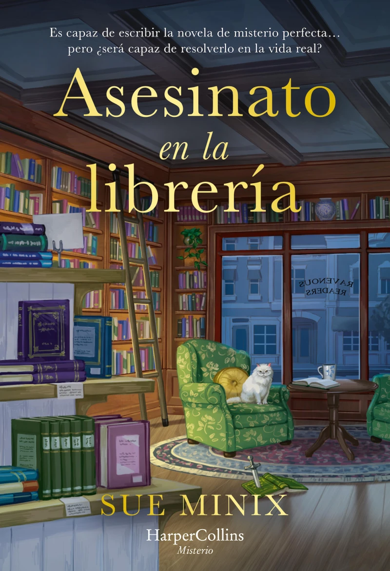 Portada: Asesinato en la librería