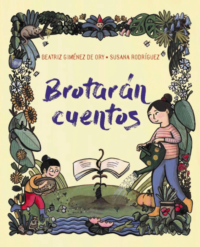 Portada: Brotarán cuentos