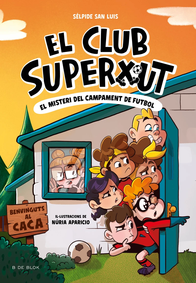 Portada: El Club Superxut 2 - El misteri del campament de futbol