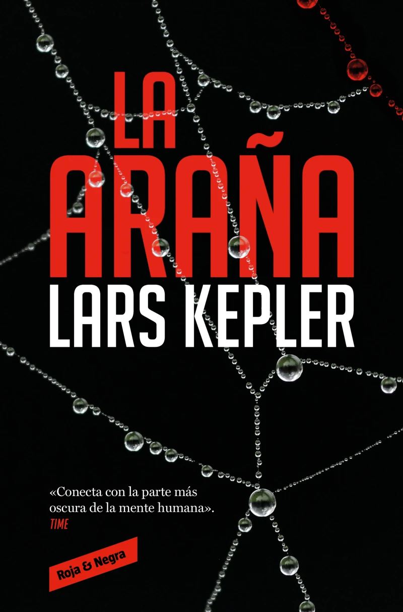 Portada: La araña (Inspector Joona Linna 9)