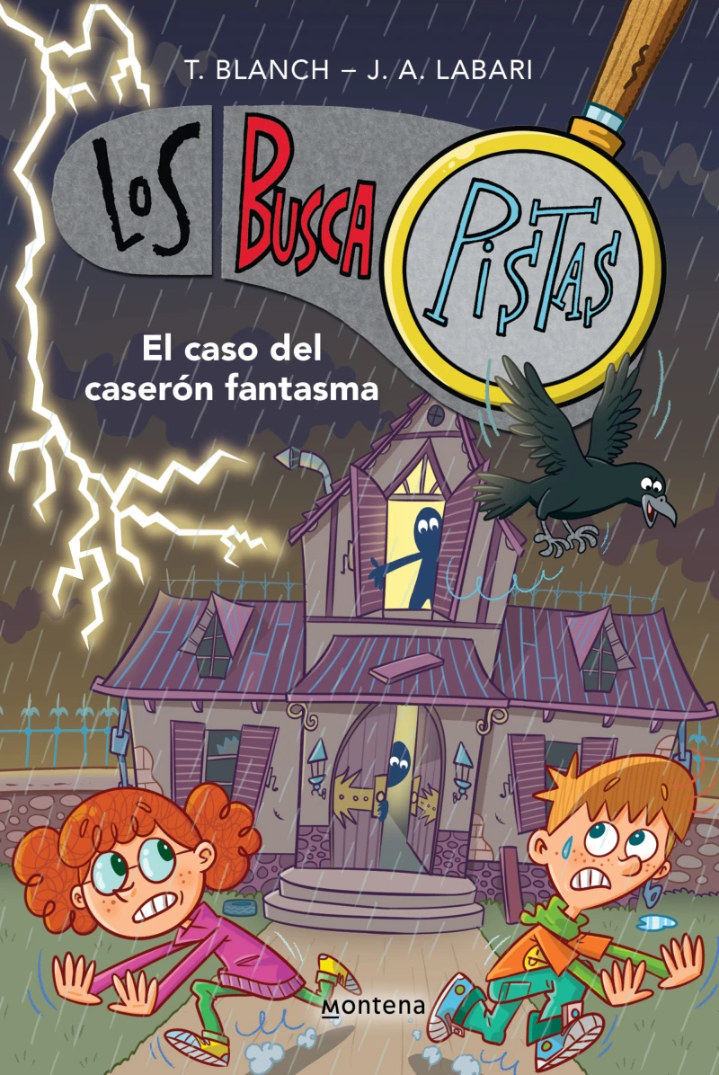 Portada: Los BuscaPistas 17 - El caso del caserón fantasma