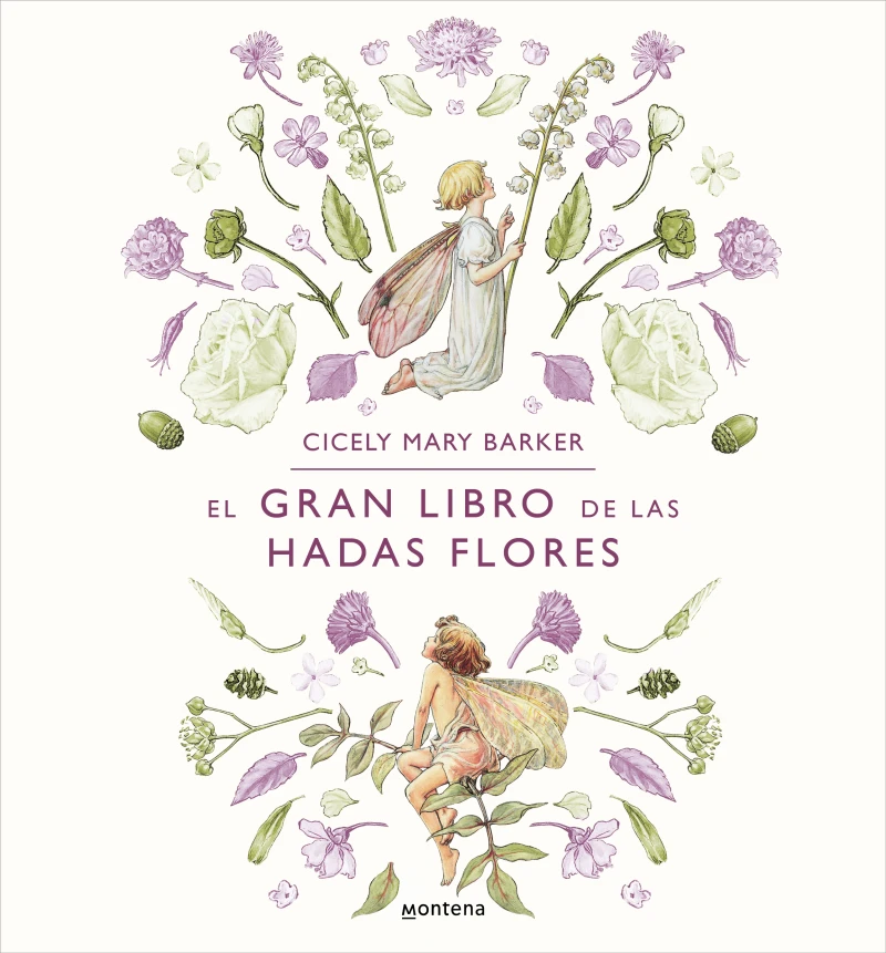 Portada: El gran libro de las Hadas Flores