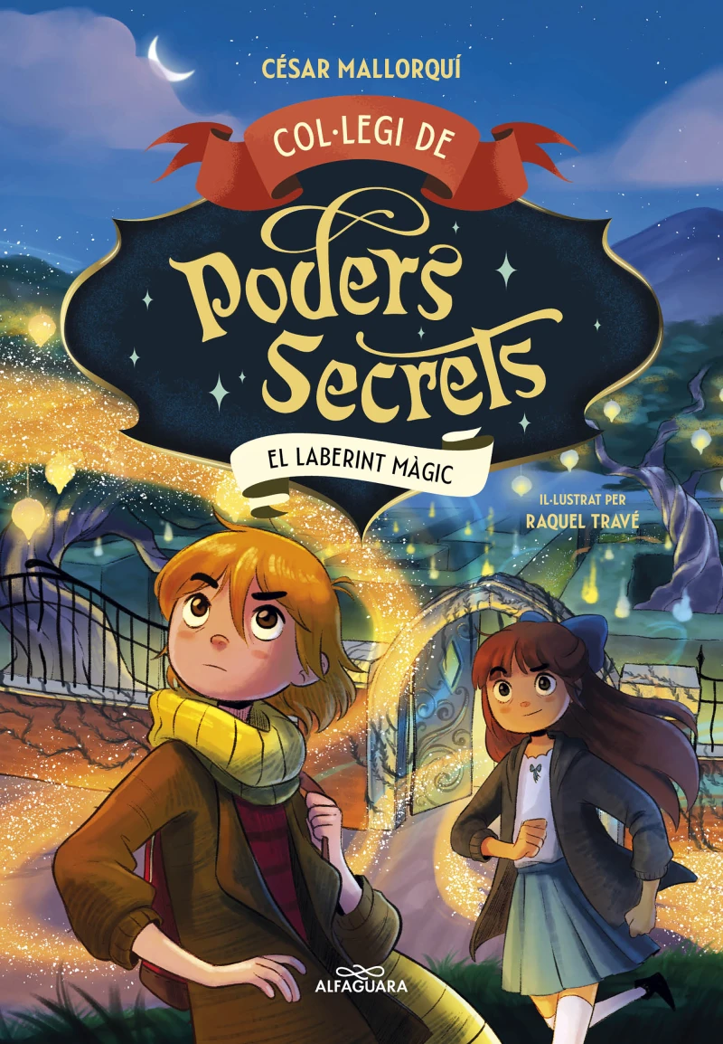 Portada: Col·legi de Poders Secrets 5 - El laberint màgic