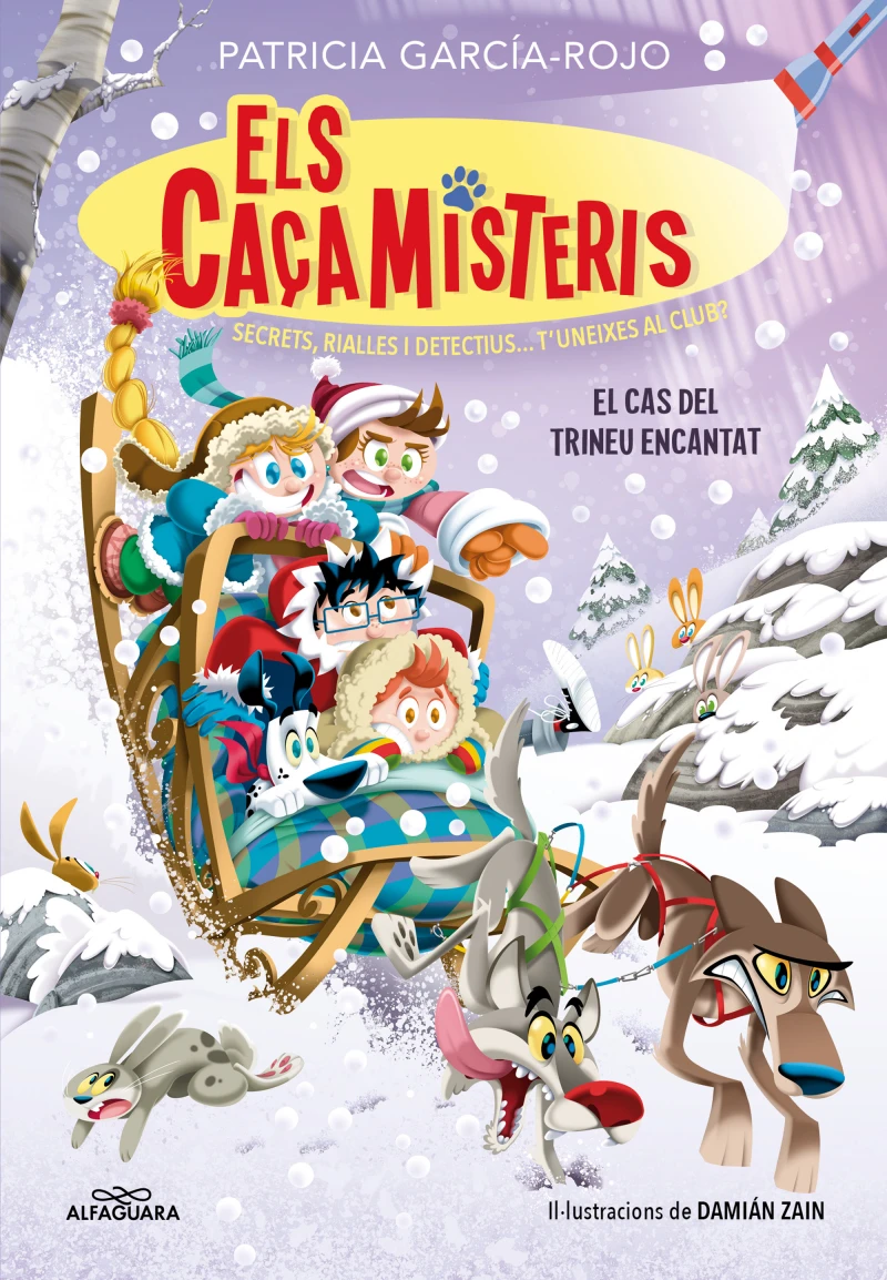 Portada: Els caçamisteris 7 - El cas del trineu encantat