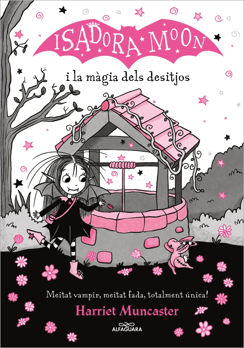 Portada: Grans històries de la Isadora Moon 7 - Isadora Moon i la màgia dels desitjos