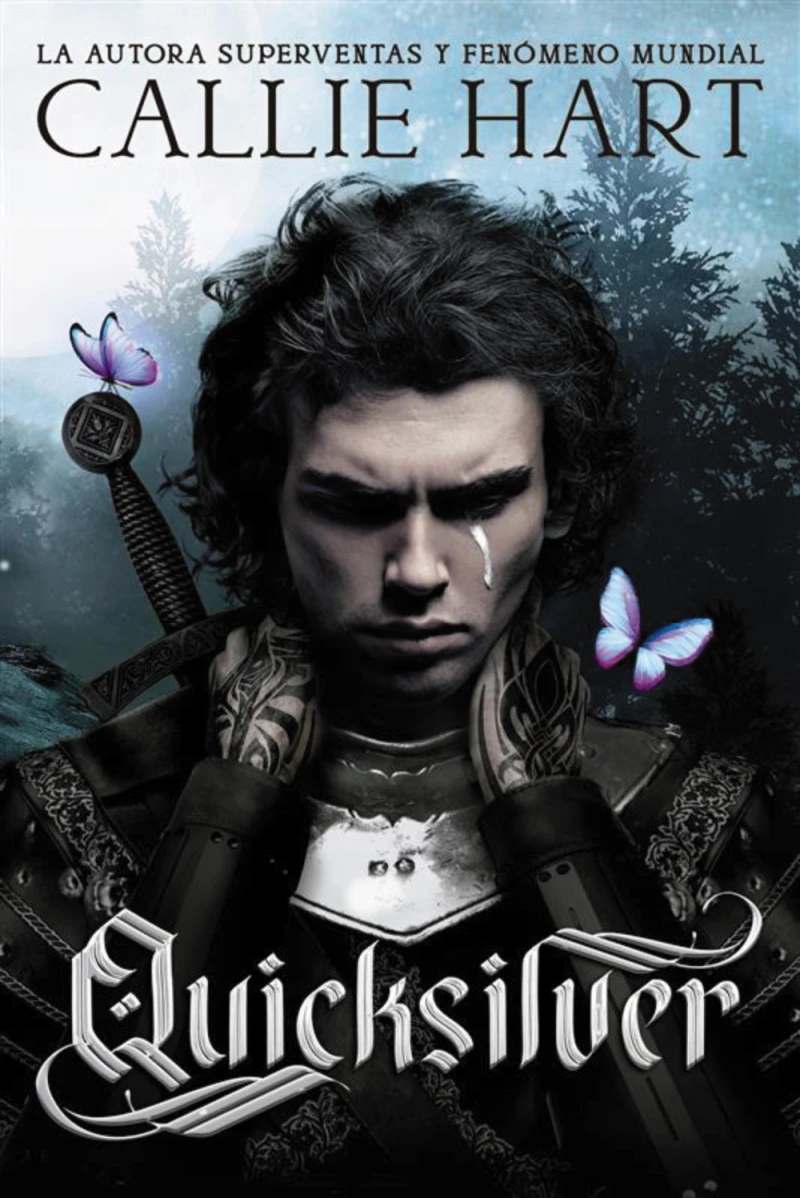Portada: Quicksilver - Saga Alquimia & Fae vol. 1 (primera edición en tapa dura y cantos tintados)