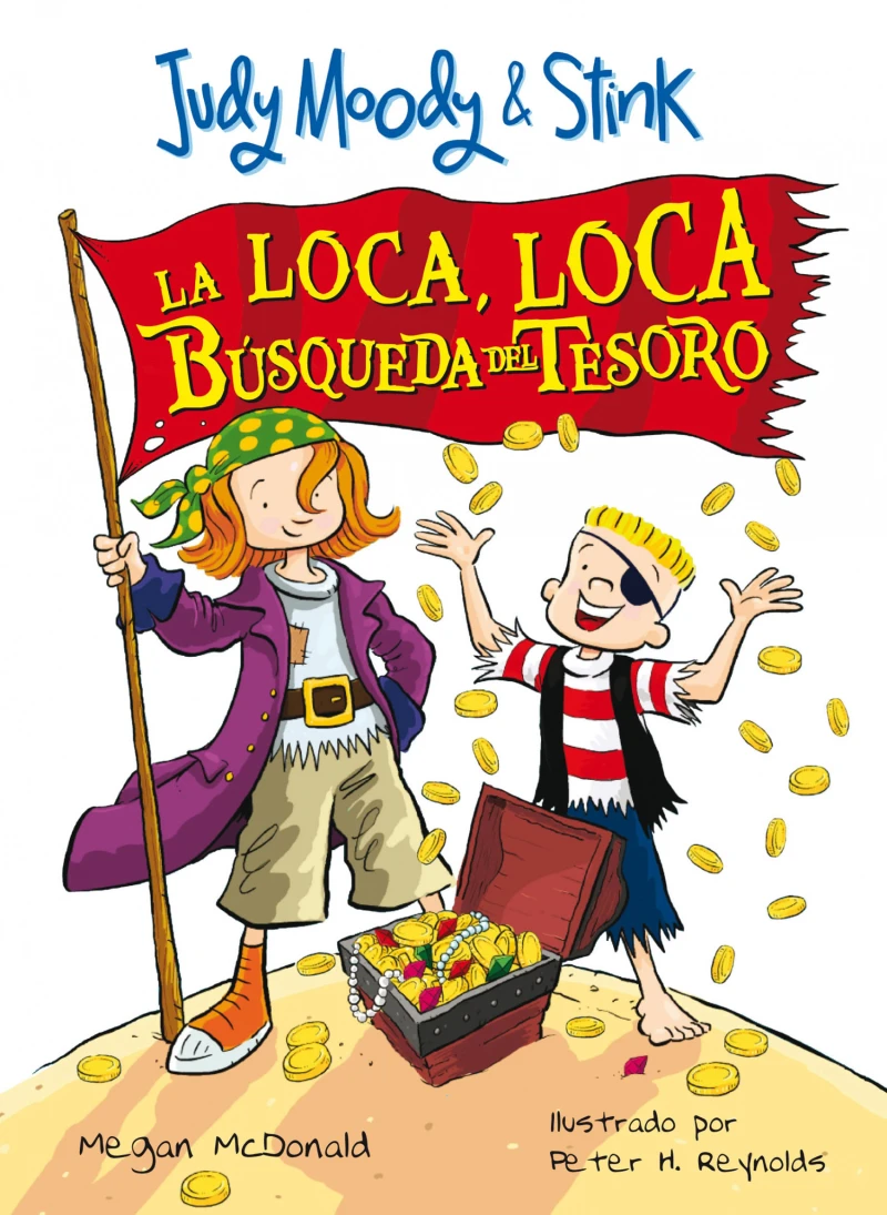 Portada: La loca, loca búsqueda del tesoro (Judy Moody & Stink)