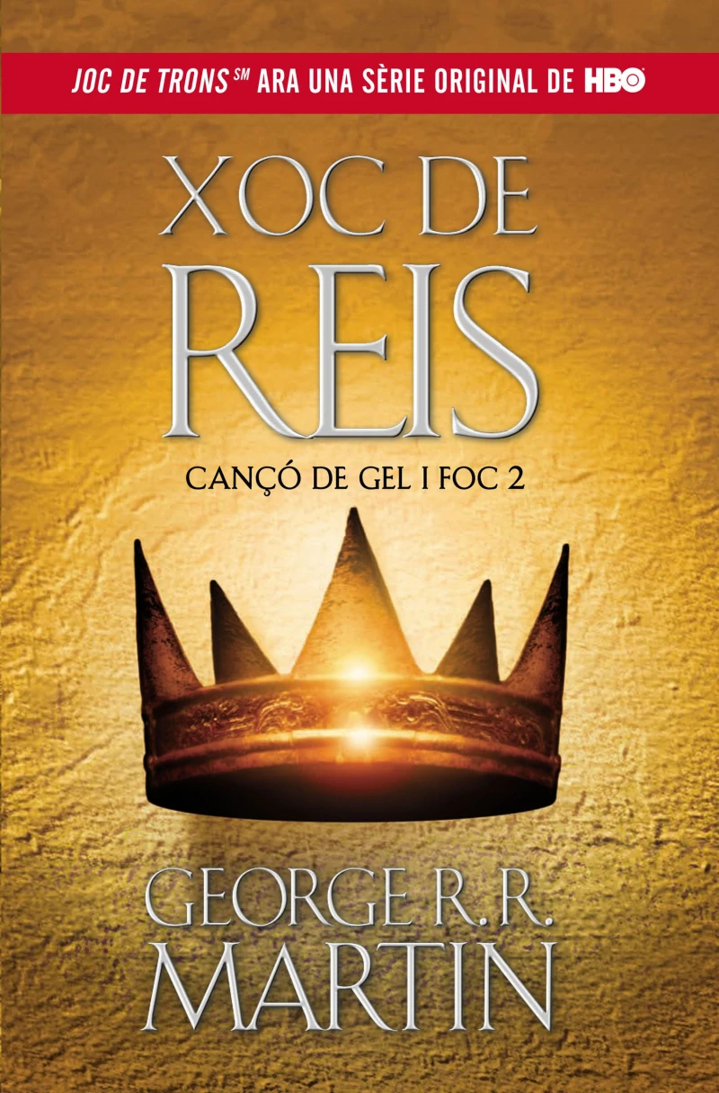 Portada: Xoc de Reis (Cançó de gel i foc 2)