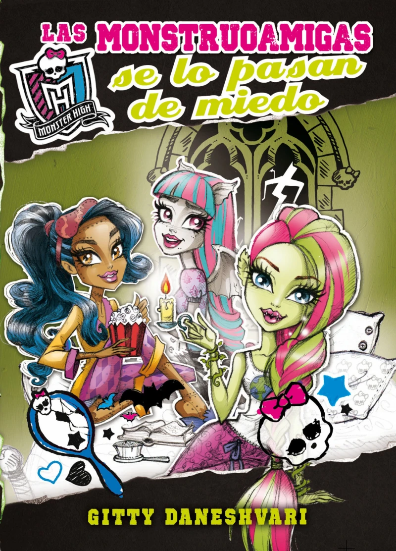 Portada: Monster High - Las monstruoamigas se lo pasan de miedo