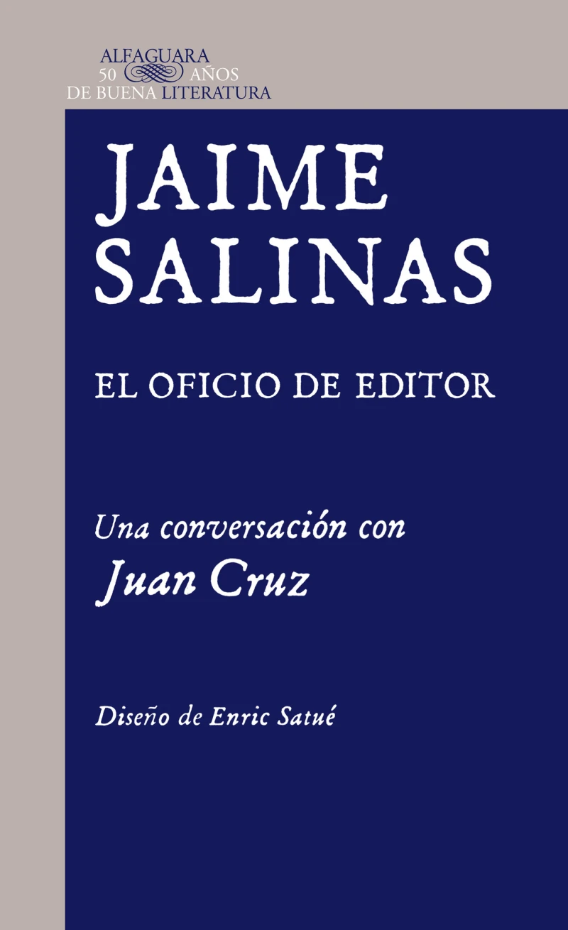 Portada: Jaime Salinas. El oficio de editor