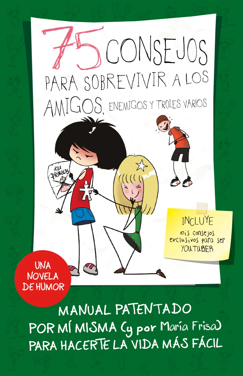 Portada: 75 consejos para sobrevivir a los amigos, enemigos y troles varios (75 Consejos 10)