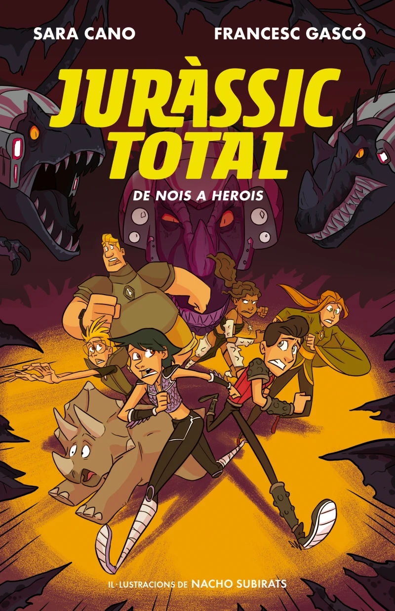 Portada: Juràssic Total 3 - De nois a herois