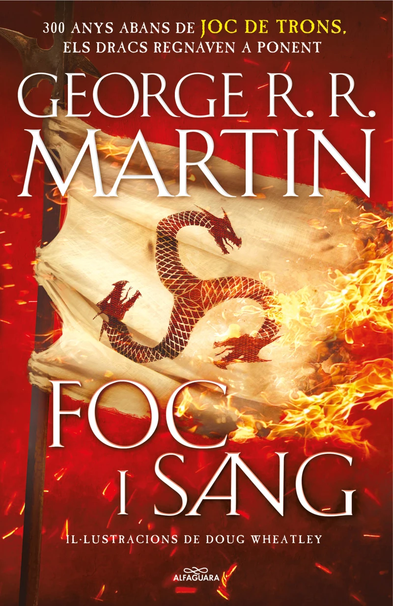 Portada: Foc i Sang (Cançó de gel i foc)