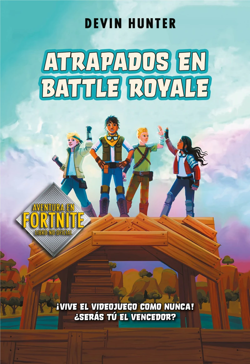 Portada: Atrapados en Battle Royale (Fortnite: Atrapados en Battle Royale 1)
