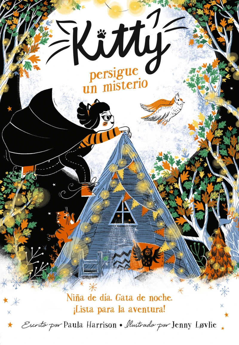 Portada: Kitty persigue un misterio (=^Kitty^=)