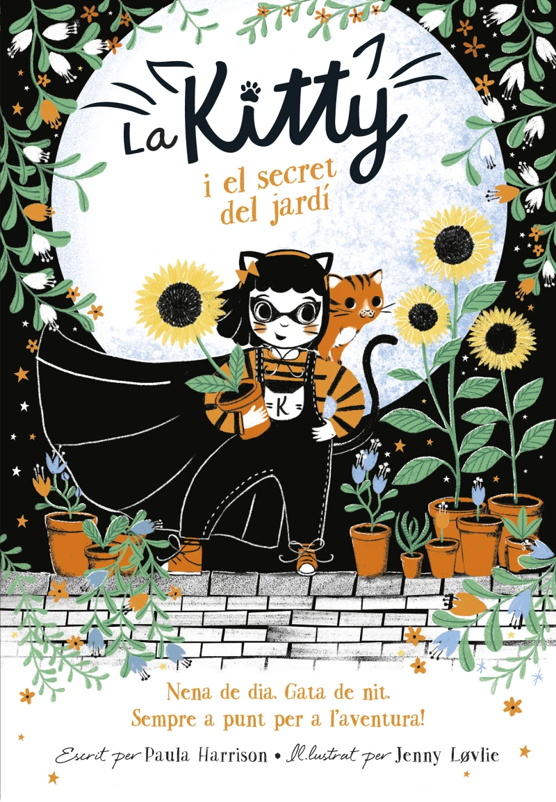 Portada: La Kitty i el secret del jardí (=^La Kitty^=)