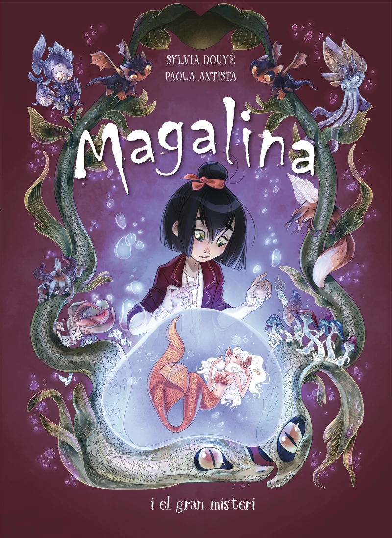 Portada: Magalina i el gran misteri (Sèrie Magalina 2)