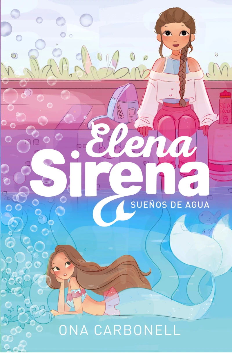 Portada: Elena Sirena 1 - Sueños de agua