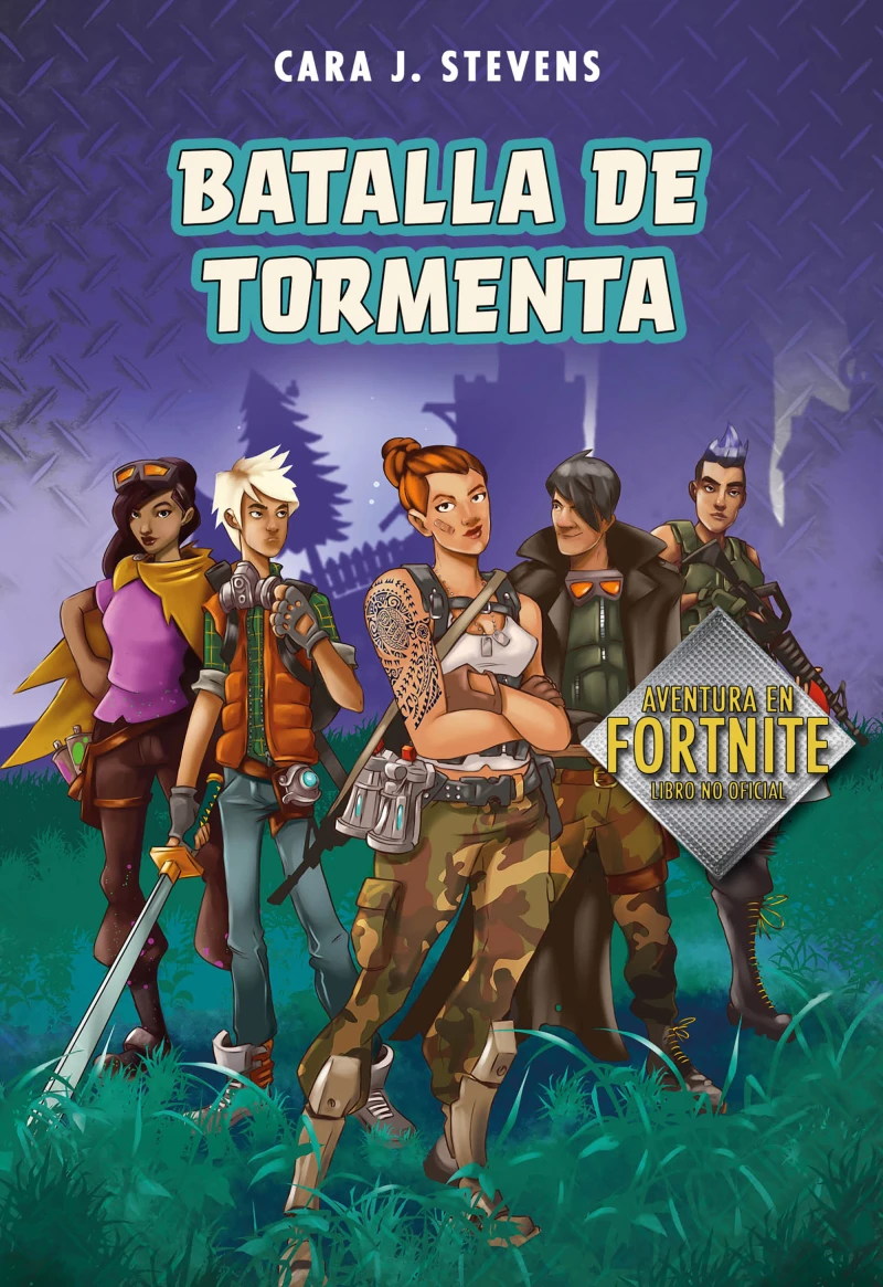 Portada: Batalla de tormenta (Fortnite: Secretos de la Isla 1)