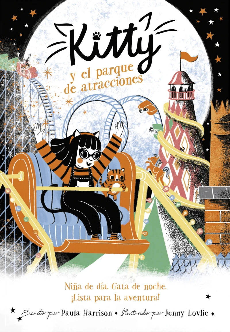 Portada: Kitty y el parque de atracciones (=^Kitty^=)