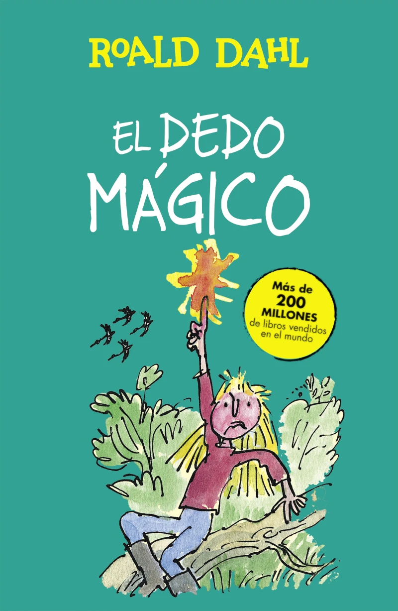 Portada: El dedo mágico (Colección Alfaguara Clásicos)